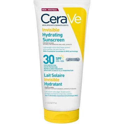CeraVe Opaľovací krém SPF 30 Invisible Hydrating Sunscreen 177 ml CeraVe Opaľovací krém SPF 30 Invisible Hydrating Sunscreen 177 ml