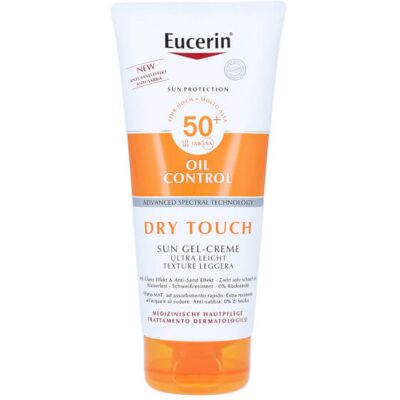 Eucerin Krémový gél na opaľovanie Dry Touch Oil Control SPF 50+ (Sun Gel-Creme) 200 ml Eucerin Krémový gél na opaľovanie Dry Touch Oil Control SPF 50+ (Sun Gel-Creme) 200 ml