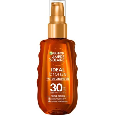 Garnier Ochranný olej na podporu opálenia SPF 30 Ideal Bronze (Protective Oil) 150 ml Garnier Ochranný olej na podporu opálenia SPF 30 Ideal Bronze (Protective Oil) 150 ml