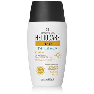 Heliocare Detský opaľovací krém pre citlivú a atopickú pokožku SPF 50 + 360 ° (Mineral Sun Cream) 50 ml Heliocare Detský opaľovací krém pre citlivú a atopickú pokožku SPF 50 + 360 ° (Mineral Sun Cream) 50 ml