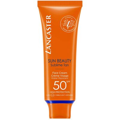 Lancaster Opaľovací krém na tvár SPF 50 Sun Beauty (Face Cream) 50 ml Lancaster Opaľovací krém na tvár SPF 50 Sun Beauty (Face Cream) 50 ml