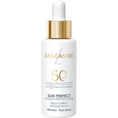 Lancaster Opaľovacie pleťové sérum proti vráskam a pigmentovým škvrnám Sun Perfect SPF 50 (Unifying Serum) 30 ml Lancaster Opaľovacie pleťové sérum proti vráskam a pigmentovým škvrnám Sun Perfect SPF 50 (Unifying Serum) 30 ml