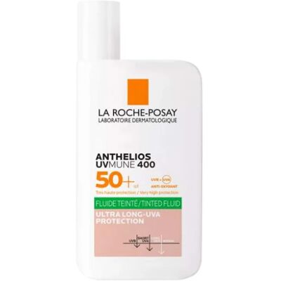 La Roche Posay Tónovaný opaľovací fluid SPF 50+ Anthelios UVMune 400 (Tinted Fluid) 50 ml La Roche Posay Tónovaný opaľovací fluid SPF 50+ Anthelios UVMune 400 (Tinted Fluid) 50 ml