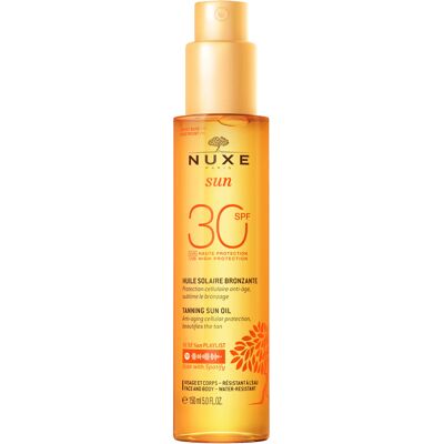 Nuxe Bronzujúci olej na opaľovanie na tvár a telo SPF 30 Sun (Tanning Oil For Face And Body) 150 ml Nuxe Bronzujúci olej na opaľovanie na tvár a telo SPF 30 Sun (Tanning Oil For Face And Body) 150 ml