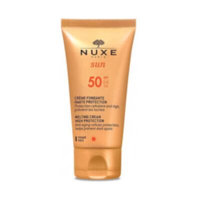 Nuxe Opaľovací krém na tvár SPF 50 Sun (Melting Cream High Protection) 50 ml Nuxe Opaľovací krém na tvár SPF 50 Sun (Melting Cream High Protection) 50 ml