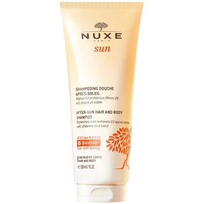 Nuxe Šampón po opaľovaní na telo a vlasy Sun (After-Sun Hair & Body Shampoo) 200 ml Nuxe Šampón po opaľovaní na telo a vlasy Sun (After-Sun Hair & Body Shampoo) 200 ml