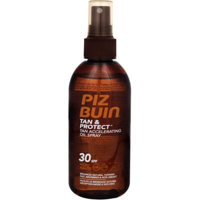 Piz Buin Ochranný olej v spreji urýchľujúci proces opaľovania Tan & Protect SPF 30 (Tan Accelerating Oil Spray) 150 ml Piz Buin Ochranný olej v spreji urýchľujúci proces opaľovania Tan & Protect SPF 30 (Tan Accelerating Oil Spray) 150 ml