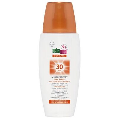 Sebamed Opaľovací sprej SPF 30 Sun Care (Multi Protect Sun Spray) 150 ml Sebamed Opaľovací sprej SPF 30 Sun Care (Multi Protect Sun Spray) 150 ml