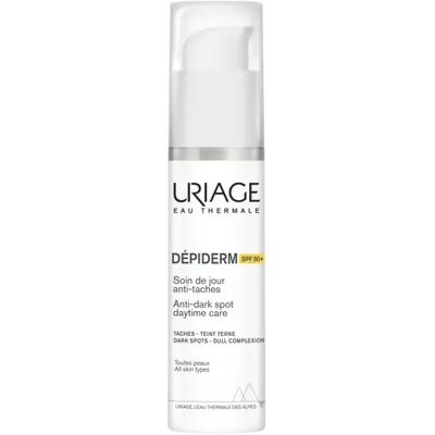 Uriage Pleťový krém proti pigmentovým škvrnám SPF 50+ Depiderm (Anti-Dark Spot Daytime Care) 30 ml Uriage Pleťový krém proti pigmentovým škvrnám SPF 50+ Depiderm (Anti-Dark Spot Daytime Care) 30 ml