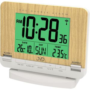 JVD Rádiovo riadený budík s teplomerom RB9242.1 JVD Rádiovo riadený budík s teplomerom RB9242.1