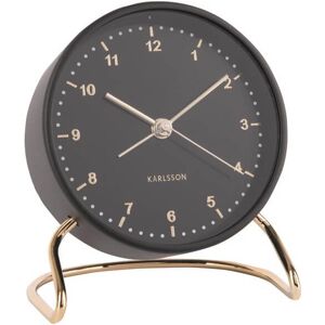 Karlsson Budík Clock Stylish KA5764BK Karlsson Budík Clock Stylish KA5764BK