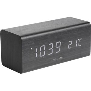 Karlsson Dizajnový LED budík - hodiny KA5652BK Karlsson Dizajnový LED budík - hodiny KA5652BK