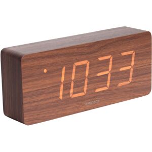 Karlsson Dizajnový LED budík - hodiny KA5654DW Karlsson Dizajnový LED budík - hodiny KA5654DW