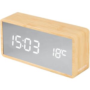 Karlsson Dizajnový LED budík s teplomerom KA5879WD Karlsson Dizajnový LED budík s teplomerom KA5879WD