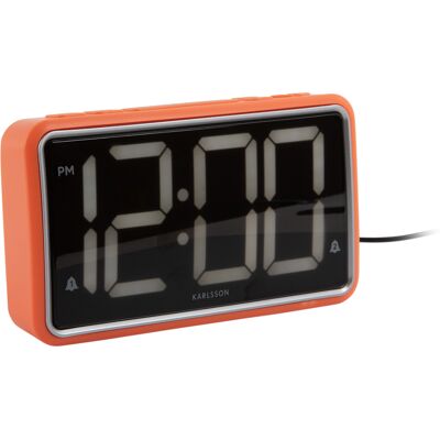 Karlsson Digitálne LED stolové hodiny 6035OR Karlsson Digitálne LED stolové hodiny 6035OR