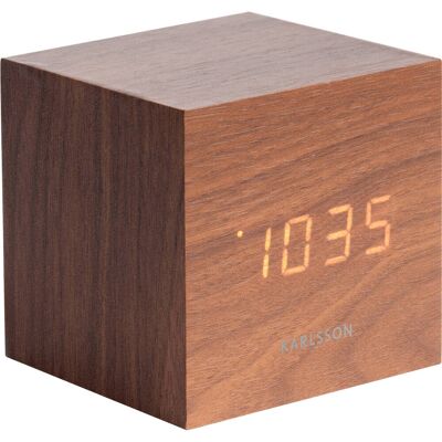 Karlsson Dizajnový LED budík - hodiny KA5655DW Karlsson Dizajnový LED budík - hodiny KA5655DW