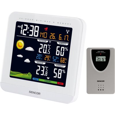 Sencor Meteostanica s bezdrôtovým snímačom SWS 5600 Sencor Meteostanica s bezdrôtovým snímačom SWS 5600