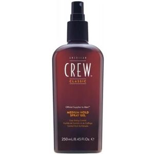 American Crew Stredne tužiaci sprej na vlasy (Medium Hold Spray Gel) 250 ml American Crew Stredne tužiaci sprej na vlasy (Medium Hold Spray Gel) 250 ml