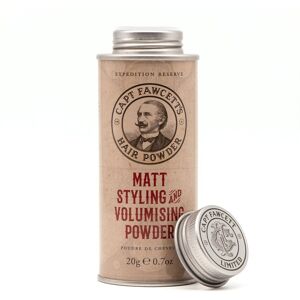 Captain Fawcett Matný púder na styling a fixáciu vlasov Expedition Reserve (Matt Styling and Volumising Powder) 20 g Captain Fawcett Matný púder na styling a fixáciu vlasov Expedition Reserve (Matt Styling and Volumising Powder) 20 g