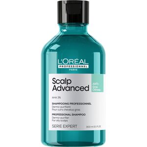L'Oréal Professionnel Čistiaci šampón pre mastnú pokožku hlavy Scalp Advanced (Anti Oiliness Dermo Purifier Shampoo) 500 ml L'Oréal Professionnel Čistiaci šampón pre mastnú pokožku hlavy Scalp Advanced (Anti Oiliness Dermo Purifier Shampoo) 500 ml