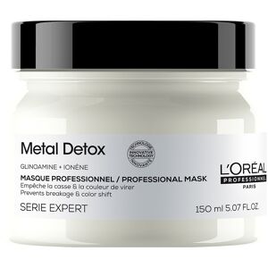 L'Oréal Professionnel Maska pre farbené a poškodené vlasy, pre lesk vlasov, dlhšie trvajúcu farbu, bohatá textúra Serie Expert Metal Detox (Profession L'Oréal Professionnel Maska pre farbené a poškodené vlasy, pre lesk vlasov, dlhšie trvajúcu farbu, bohatá textúra Serie Expert Metal Detox (Profession