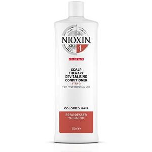 Nioxin Revitalizér pokožky pre jemné farbené výrazne rednúce vlasy System 4 (Conditioner System 4) 1000 ml Nioxin Revitalizér pokožky pre jemné farbené výrazne rednúce vlasy System 4 (Conditioner System 4) 1000 ml