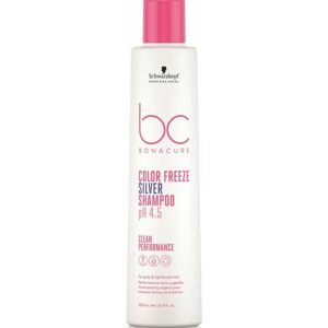Schwarzkopf Professional Neutralizačný šampón na žlté tóny Color Freeze (Silver Shampoo) 250 ml Schwarzkopf Professional Neutralizačný šampón na žlté tóny Color Freeze (Silver Shampoo) 250 ml