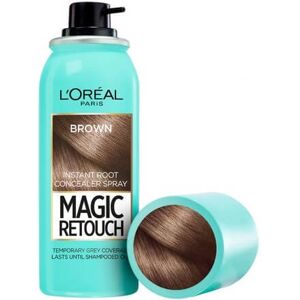 L'Oréal Paris Vlasový korektor šedín a odrastov Magic Retouch (Instant Root Concealer Spray) 75 ml 07 Black L'Oréal Paris Vlasový korektor šedín a odrastov Magic Retouch (Instant Root Concealer Spray) 75 ml 07 Black