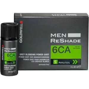 Goldwell Tónovacia pena pre zakrytie šedín Men Reshade (6CA Ash Cold / Dark Blonde) 4 × 20 ml Goldwell Tónovacia pena pre zakrytie šedín Men Reshade (6CA Ash Cold / Dark Blonde) 4 × 20 ml