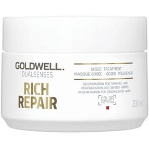 Goldwell Maska pre suché a poškodené vlasy Dualsenses Rich Repair (60Sec Treatment) 200 ml Goldwell Maska pre suché a poškodené vlasy Dualsenses Rich Repair (60Sec Treatment) 200 ml