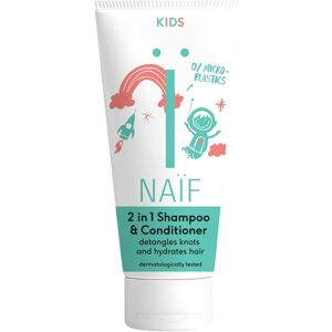 NAÏF Detský šampón a kondicionér 2v1 pre ľahké rozčesávanie Baby & Kids (2in1 Shampoo & Conditioner) 200 ml NAÏF Detský šampón a kondicionér 2v1 pre ľahké rozčesávanie Baby & Kids (2in1 Shampoo & Conditioner) 200 ml