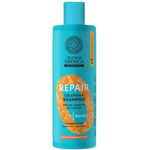 Natura Siberica Regeneračný šampón s keratínom Oblepikha (Repair Shampoo) 400 ml Natura Siberica Regeneračný šampón s keratínom Oblepikha (Repair Shampoo) 400 ml