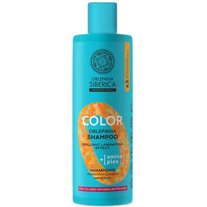 Natura Siberica Šampón na ochranu farby s komplexom aminokyselín Oblepikha (Color Shampoo) 400 ml Natura Siberica Šampón na ochranu farby s komplexom aminokyselín Oblepikha (Color Shampoo) 400 ml