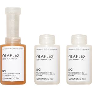 Olaplex Súprava pre farbené alebo chemicky ošetrené vlasy (Traveling Stylist Kit) 3 x 100 ml Olaplex Súprava pre farbené alebo chemicky ošetrené vlasy (Traveling Stylist Kit) 3 x 100 ml