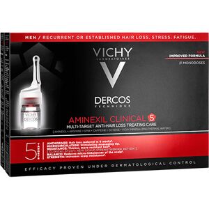 Vichy Multiúčelová kúra proti vypadávaniu vlasov pre mužov Dercos Aminexil Clinical 5 21 x 6 ml Vichy Multiúčelová kúra proti vypadávaniu vlasov pre mužov Dercos Aminexil Clinical 5 21 x 6 ml