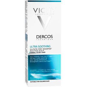 Vichy Ultra upokojujúci šampón pre normálne až mastné vlasy Dercos (Ultra smoothing Shampoo) 200 ml Vichy Ultra upokojujúci šampón pre normálne až mastné vlasy Dercos (Ultra smoothing Shampoo) 200 ml