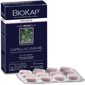 Biokap Kapsule proti padaniu vlasov pre ženy 60 ks Biokap Kapsule proti padaniu vlasov pre ženy 60 ks