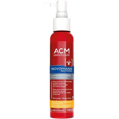 ACM Vlasové tonikum proti vypadávaniu vlasov Novophane Reactional (Lotion) 100 ml ACM Vlasové tonikum proti vypadávaniu vlasov Novophane Reactional (Lotion) 100 ml