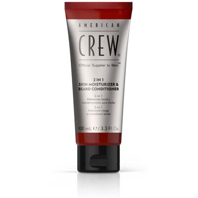 American Crew Hydratačný kondicionér na tvár a bradu (2in1 Skin Moisturizer & Beard Conditioner) 100 ml American Crew Hydratačný kondicionér na tvár a bradu (2in1 Skin Moisturizer & Beard Conditioner) 100 ml