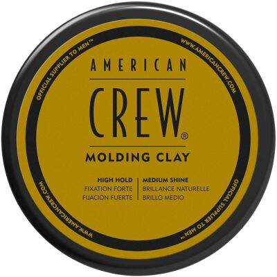 American Crew Silne fixačná a tvarujúca pasta na vlasy so stredným leskom (Molding Clay) 85 g American Crew Silne fixačná a tvarujúca pasta na vlasy so stredným leskom (Molding Clay) 85 g