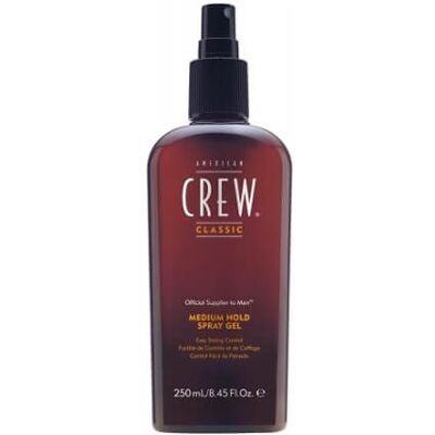 American Crew Stredne tužiaci sprej na vlasy (Medium Hold Spray Gel) 250 ml American Crew Stredne tužiaci sprej na vlasy (Medium Hold Spray Gel) 250 ml