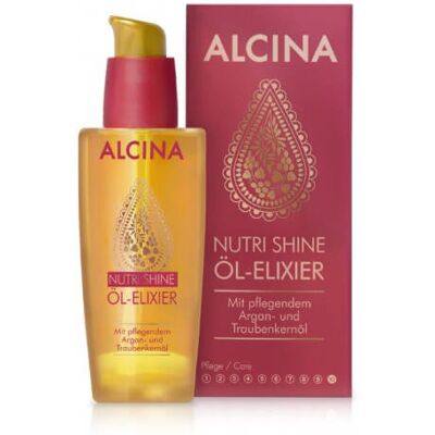Alcina Olej na suché a poškodené vlasy (Nutri Shine Oil) 50 ml Alcina Olej na suché a poškodené vlasy (Nutri Shine Oil) 50 ml