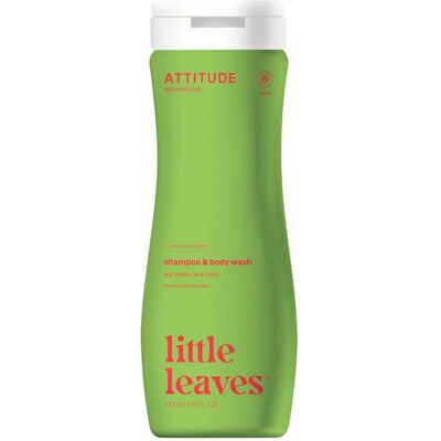 Attitude Detské telové mydlo a šampón Little Leaves Melón a kokos 473 ml Attitude Detské telové mydlo a šampón Little Leaves Melón a kokos 473 ml