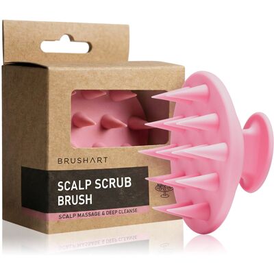 BrushArt Masážna kefa na pokožku hlavy Scalp Scrub Brush BrushArt Masážna kefa na pokožku hlavy Scalp Scrub Brush
