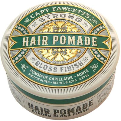Captain Fawcett Pomáda na vlasy pre lesk a silnú fixáciu Strong (Hair Pomade) 100 g Captain Fawcett Pomáda na vlasy pre lesk a silnú fixáciu Strong (Hair Pomade) 100 g