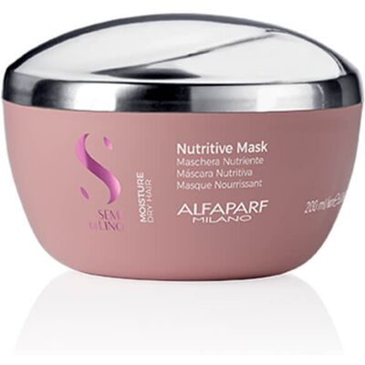 Alfaparf Milano Hydratačná a vyživujúca maska na suché vlasy Semi di Lino Moisture (Nutritive Mask) 200 ml Alfaparf Milano Hydratačná a vyživujúca maska na suché vlasy Semi di Lino Moisture (Nutritive Mask) 200 ml