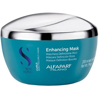 Alfaparf Milano Maska na kučeravé a vlnité vlasy Alfa Semo di Lino Curls (Enhancing Mask) 200 ml Alfaparf Milano Maska na kučeravé a vlnité vlasy Alfa Semo di Lino Curls (Enhancing Mask) 200 ml