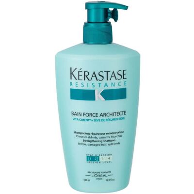 Kérastase Posilňujúci šampón na poškodené a lámavé vlasy Odolnosť (Strengthening Shampoo) 500 ml Kérastase Posilňujúci šampón na poškodené a lámavé vlasy Odolnosť (Strengthening Shampoo) 500 ml