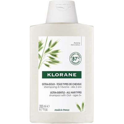 Klorane Jemný šampón pre všetky druhy vlasov Ovos (Ultra Gentle Shampoo) 200 ml Klorane Jemný šampón pre všetky druhy vlasov Ovos (Ultra Gentle Shampoo) 200 ml