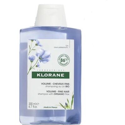 Klorane Šampón pre objem jemných vlasov Bio Len (Volume Shampoo) 200 ml Klorane Šampón pre objem jemných vlasov Bio Len (Volume Shampoo) 200 ml